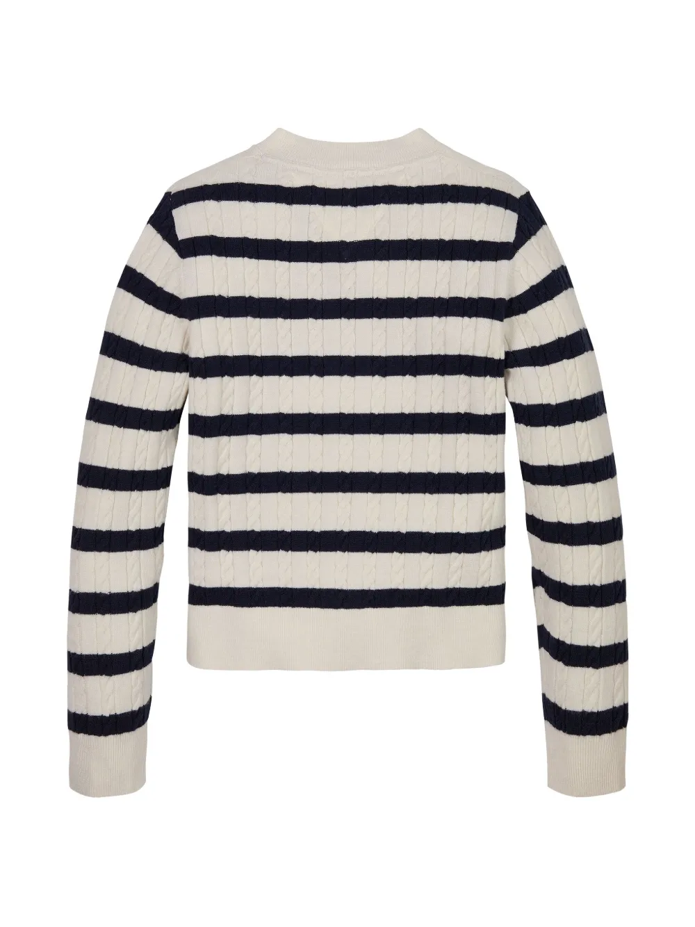 Tommy Hilfiger Junior striped cardigan - Wit