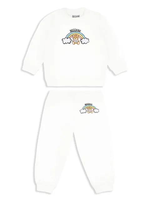 Moschino Kids logo-print tracksuit 