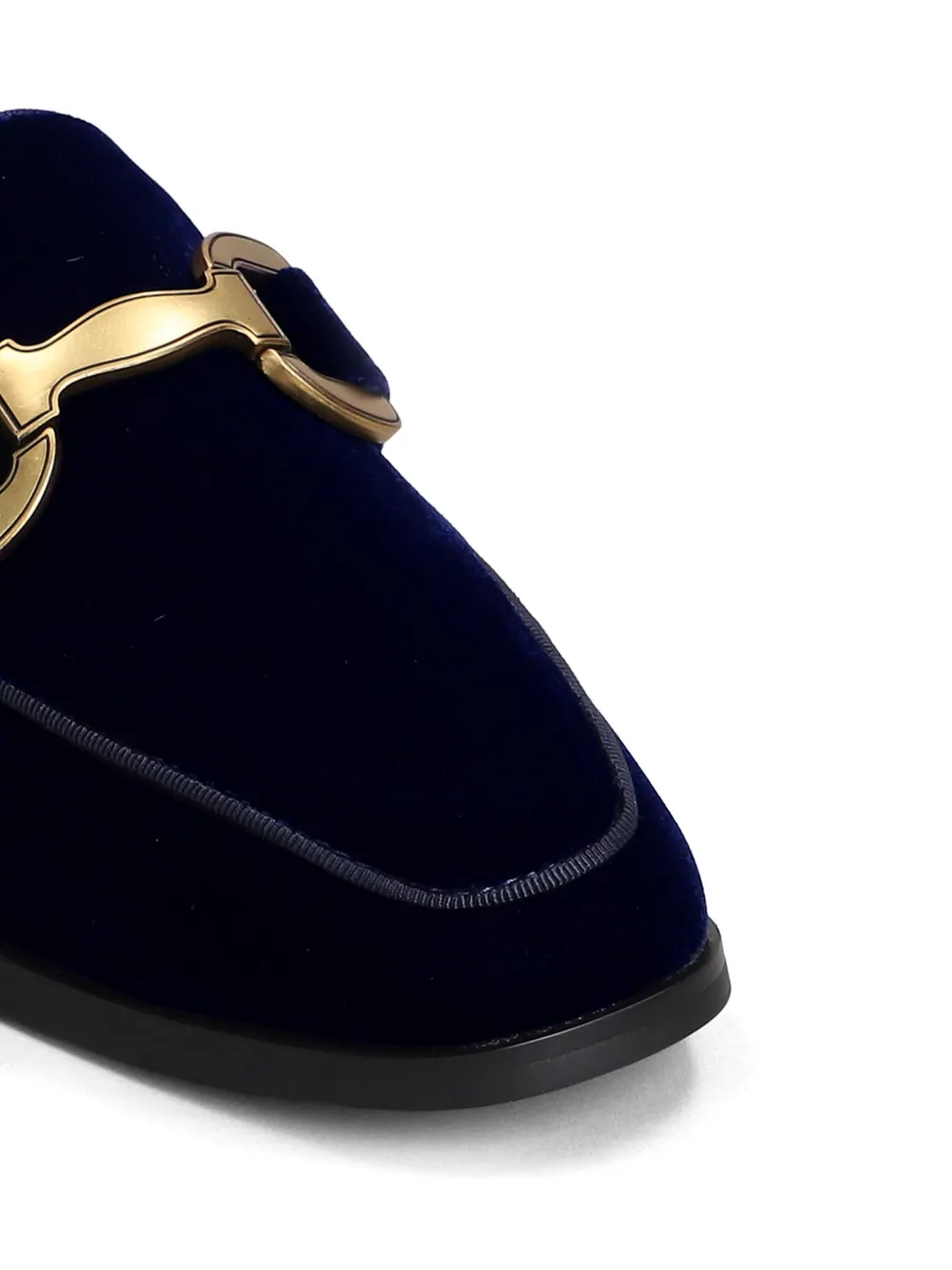 Bibi Lou Vela velvet loafers Blue