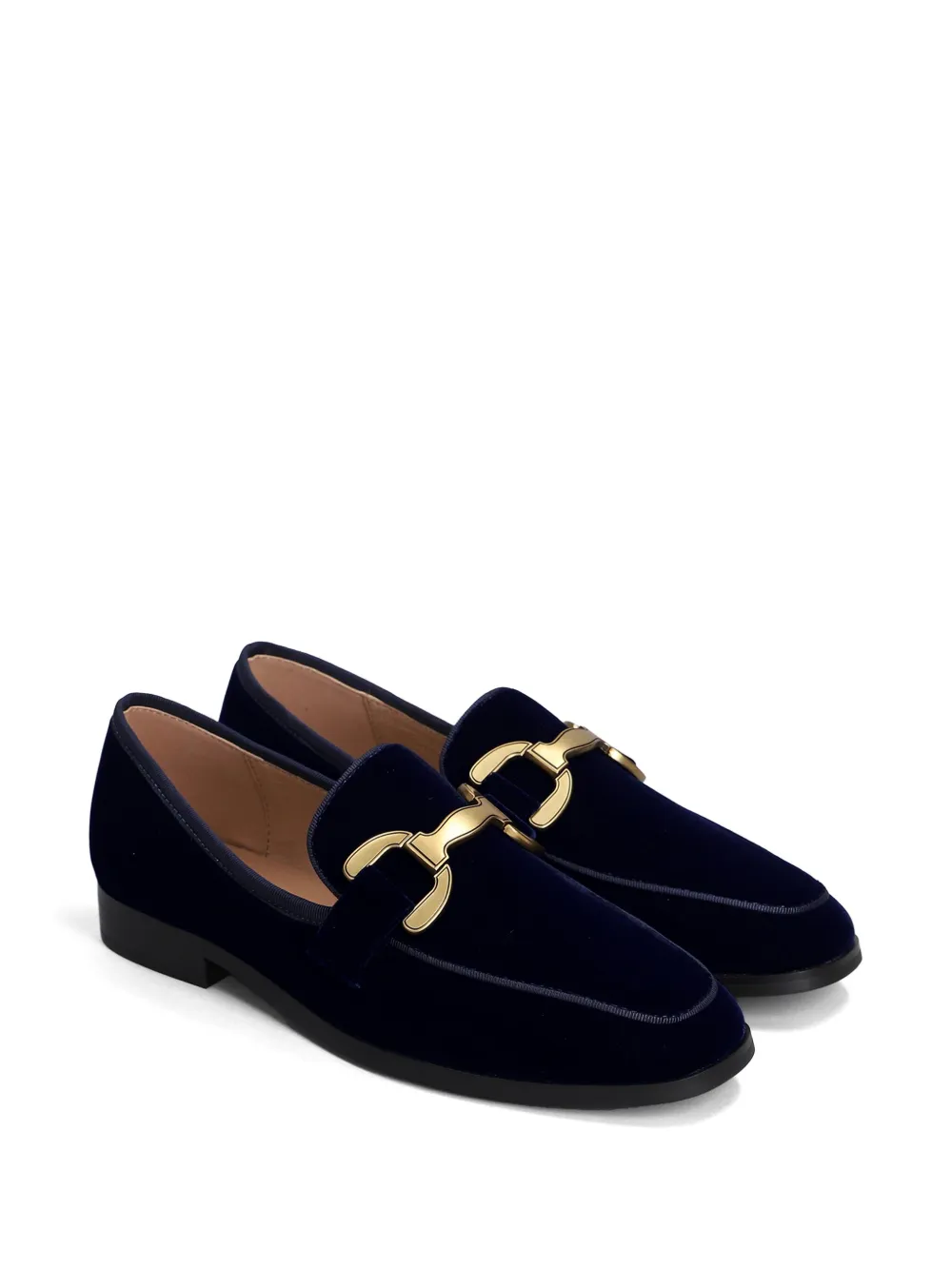 Bibi Lou Vela velvet loafers Blue