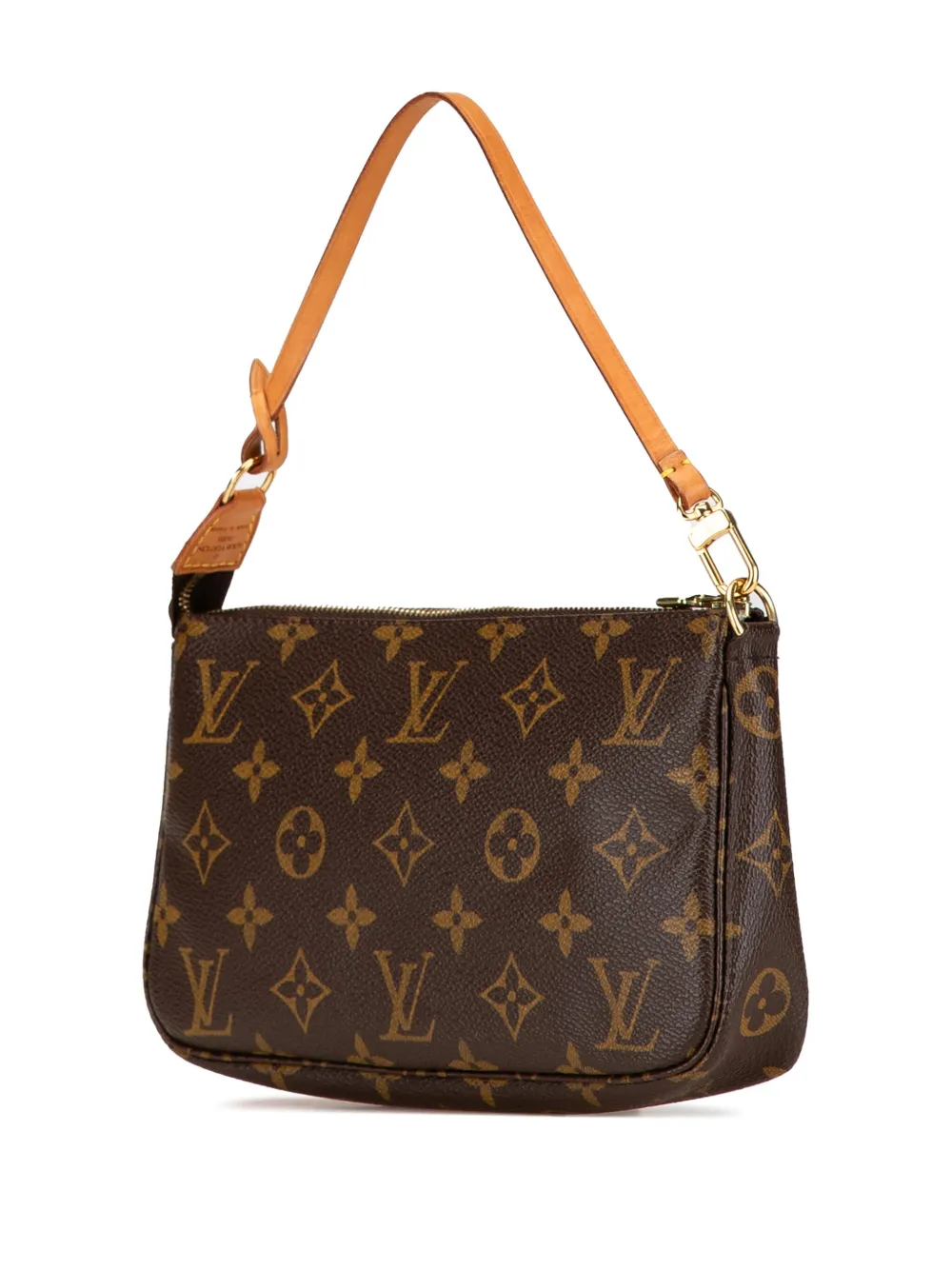 Louis Vuitton Pre-Owned 2002 Monogram Pochette Accessoires schoudertas - Bruin