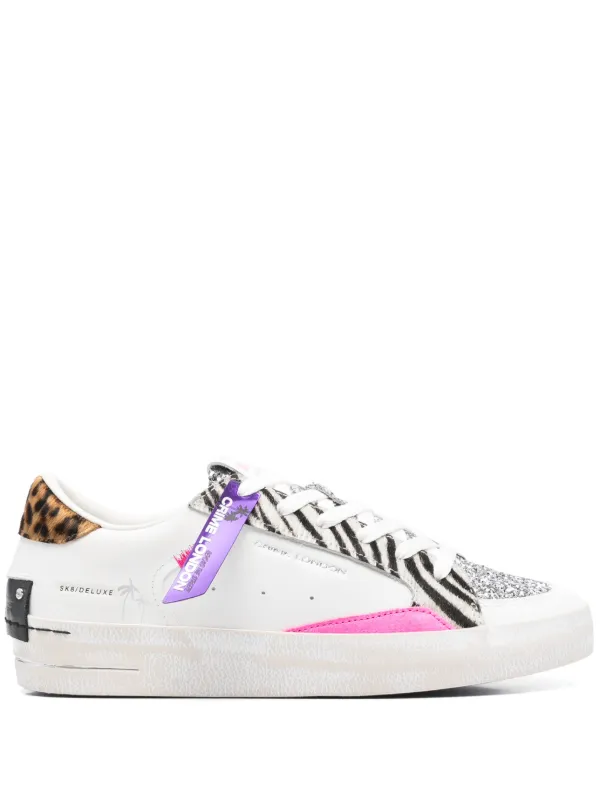 【オトナミューズ掲載】Crime LondonSK8 Deluxe スニーカー Crime London Sk8 Deluxe スニーカー | ホワイト | FARFETCH JP
