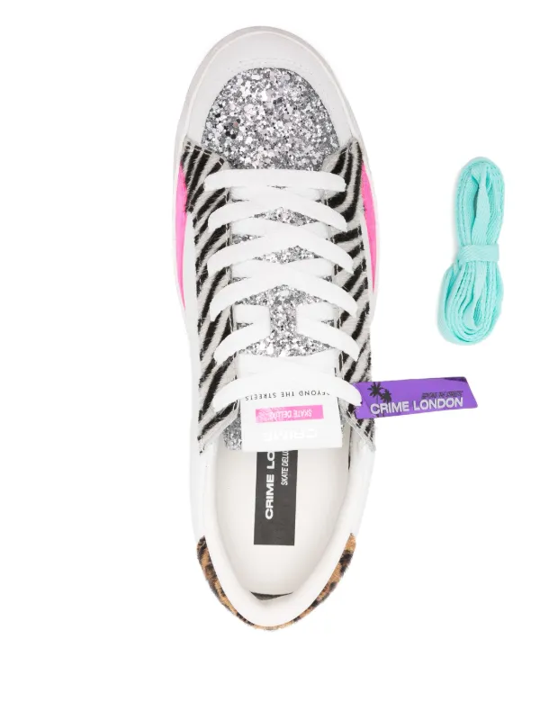 【オトナミューズ掲載】Crime LondonSK8 Deluxe スニーカー Crime London Sk8 Deluxe スニーカー | ホワイト | FARFETCH JP