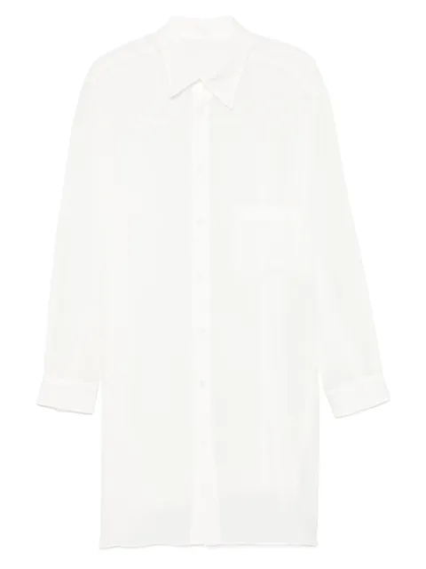Yohji Yamamoto chemise à poche poitrine