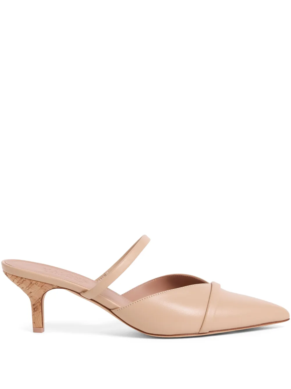 Malone Souliers 45mm Frankie mules Neutrals