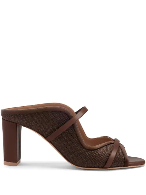 Sandales Norah 70 mm en raphia - Malone Souliers - Modalova
