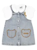 Moschino Kids denim dress - Blue