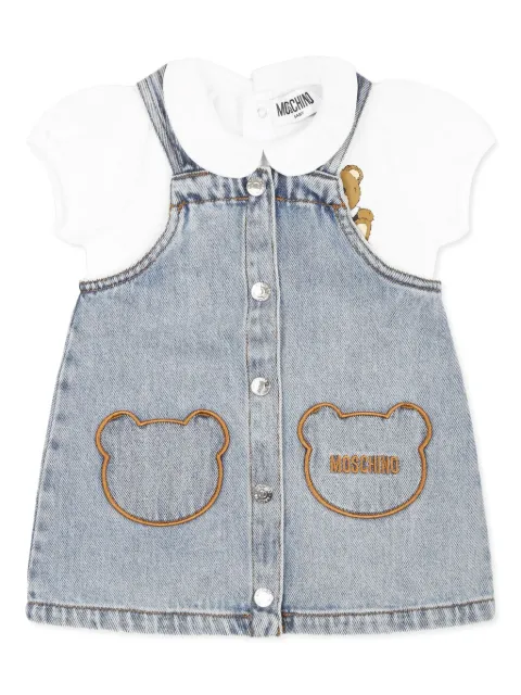 Moschino Kids jeansklänning