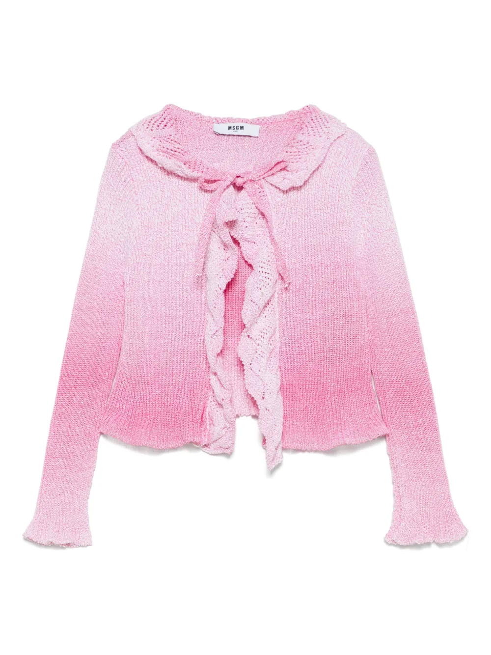 MSGM Kids Vest met ombré-effect Roze