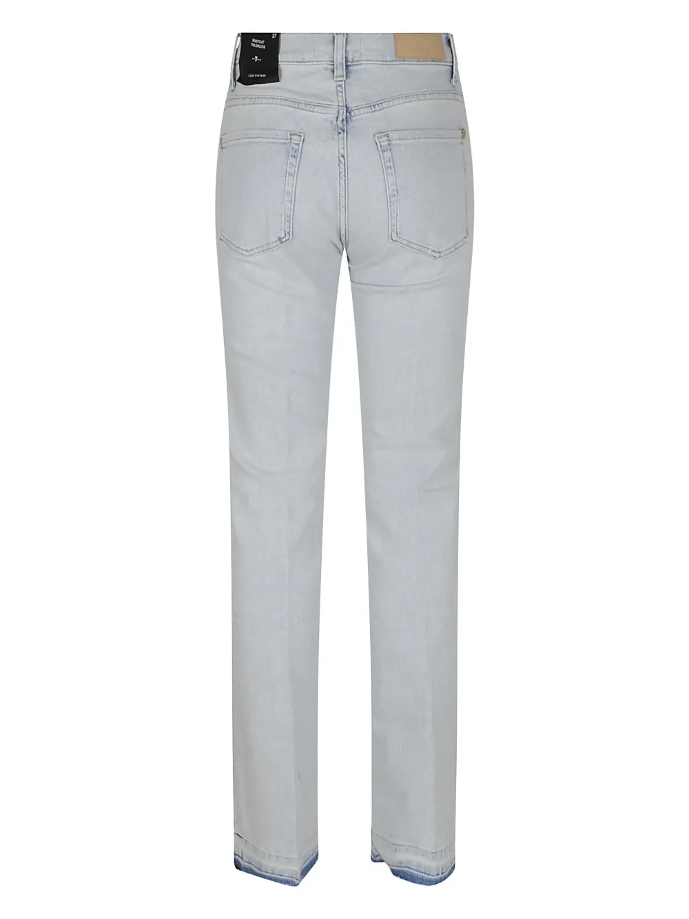 7 FOR ALL MANKIND STRAIGHT-LEG JEANS