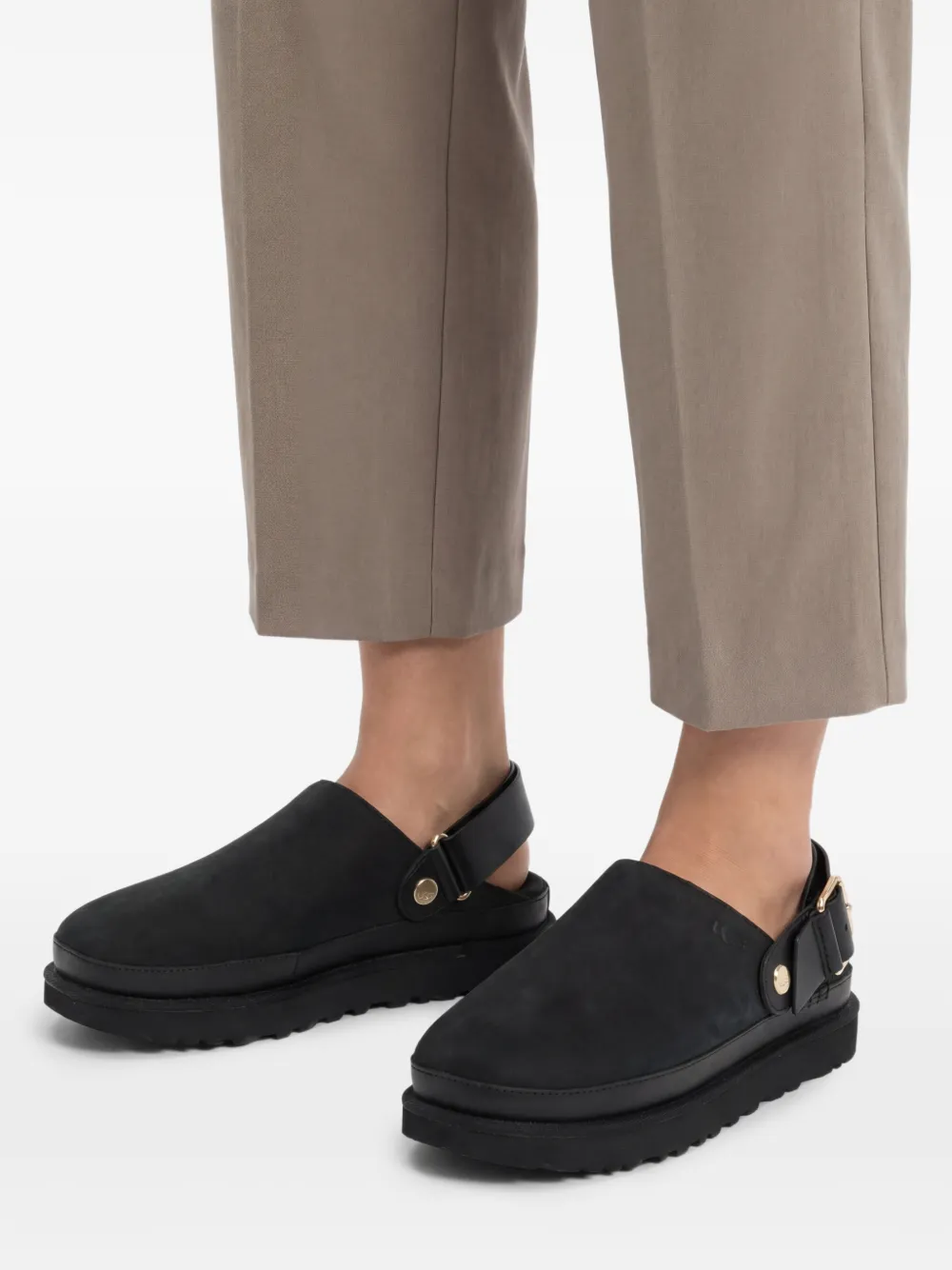 UGG Goldenstar muiltjes Zwart
