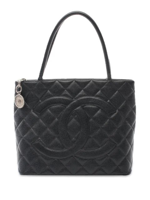 CHANEL Pre-Owned tote Caviar Medallion 2000-2002