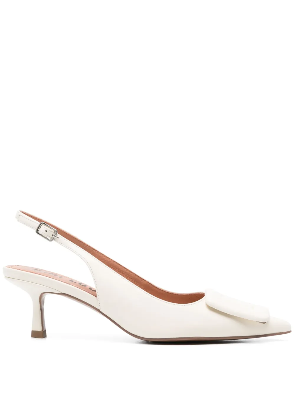 Bibi Lou 55mm buckle-detailed pumps White