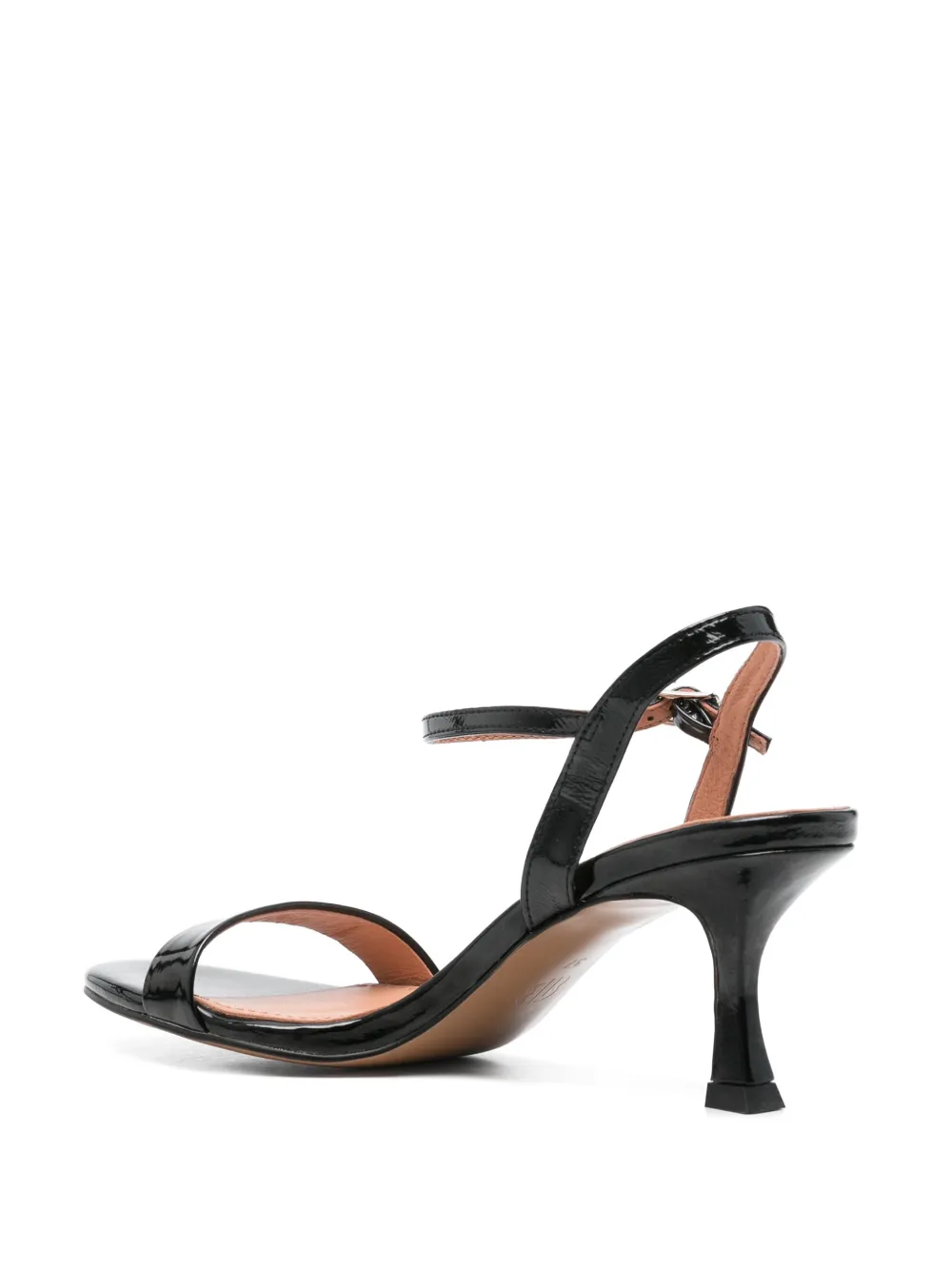 Bibi Lou 65mm Lotus sandals Black