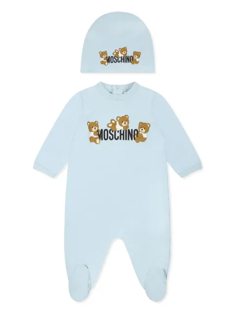 Moschino Kids bear-motif bodies