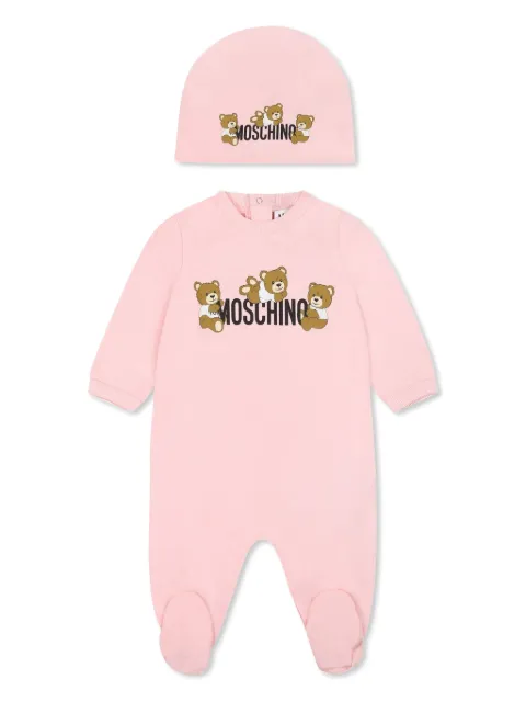 Moschino Kids Body mit Bärenmotiv