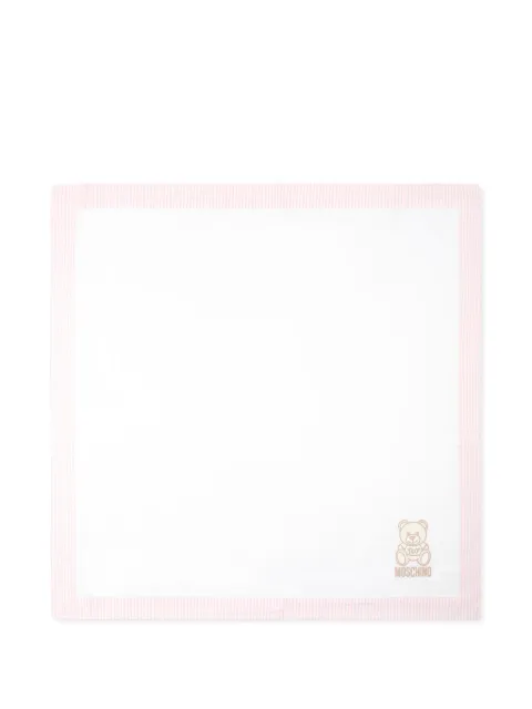 Moschino Kids Teddy Bear blanket (76cm)