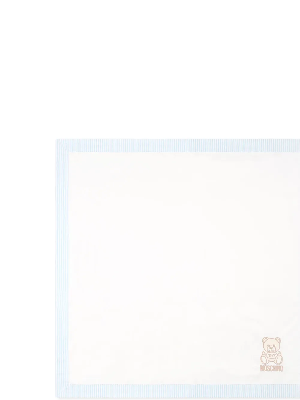 Moschino Bear-motif Blanket In White