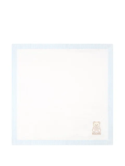Moschino Kids Teddy Bear blanket (76cm)