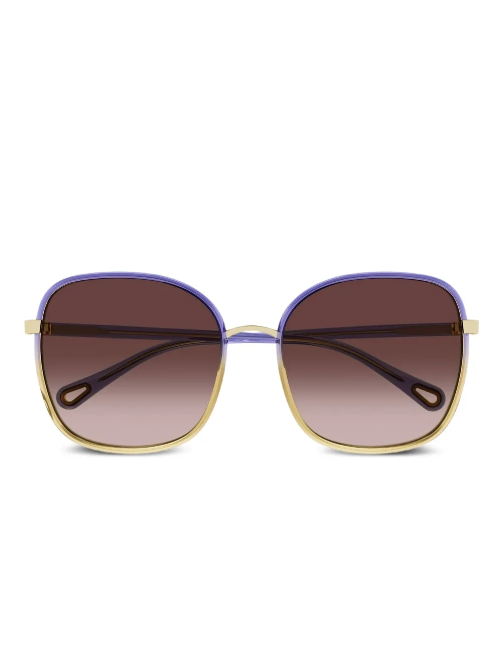 Chloé Eyewear Occhiali da sole squadrati - Viola