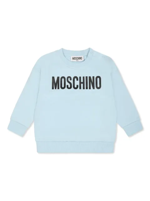 Moschino Kids logo-print sweatshirt