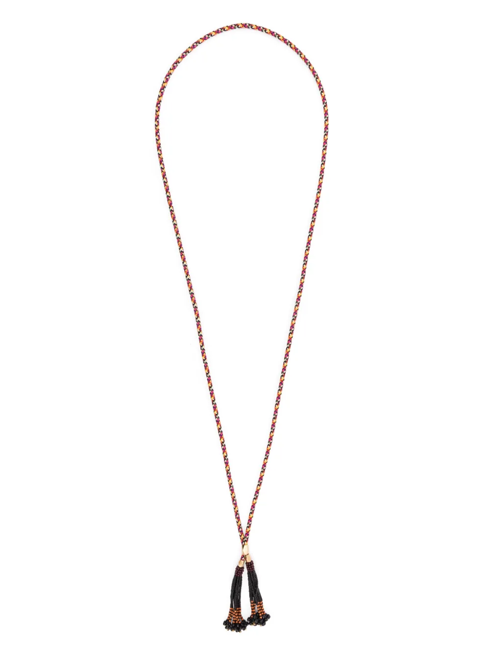 bead-tassel necklace