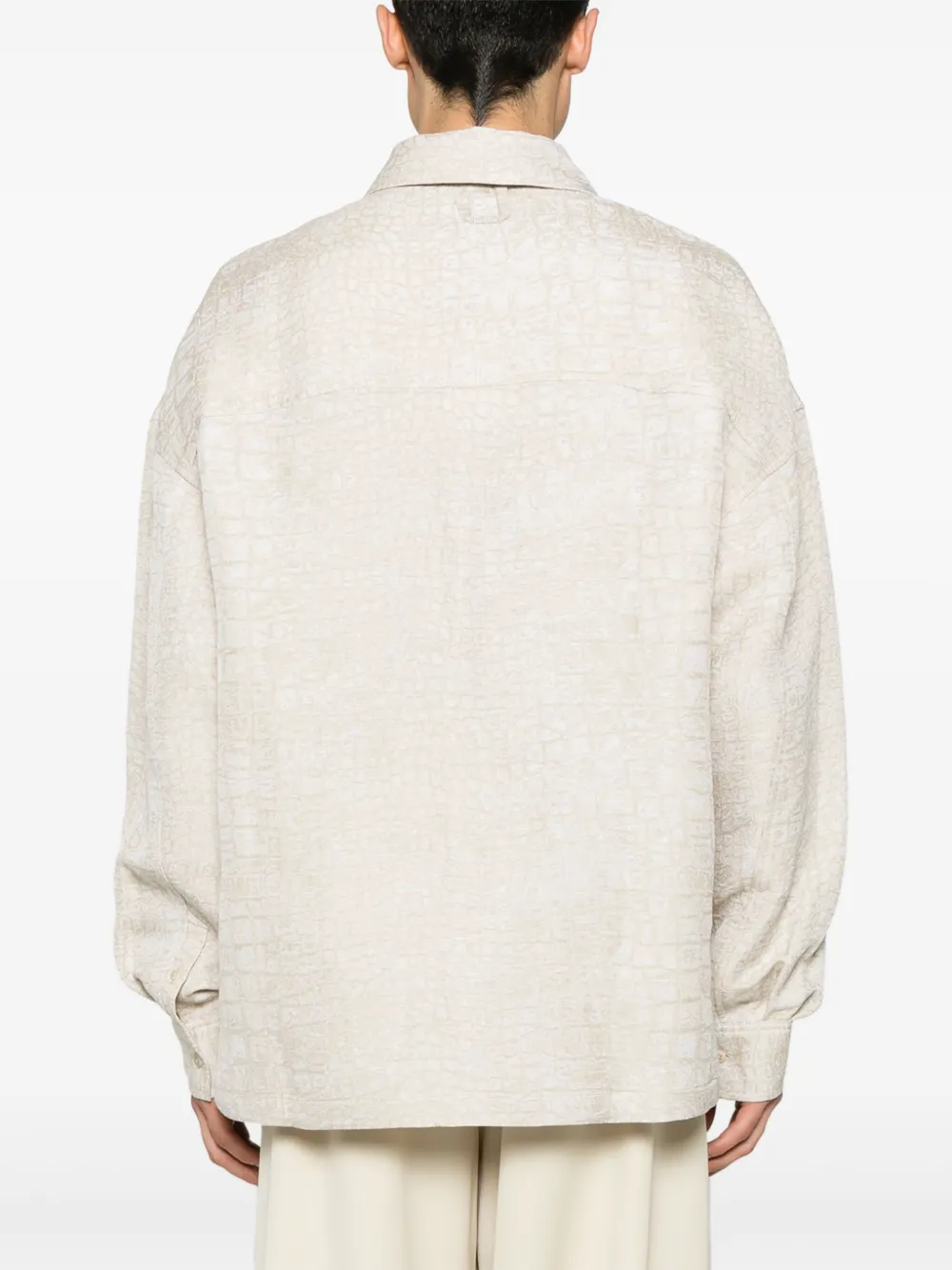 Jacquemus The Atelieroverhemd Beige