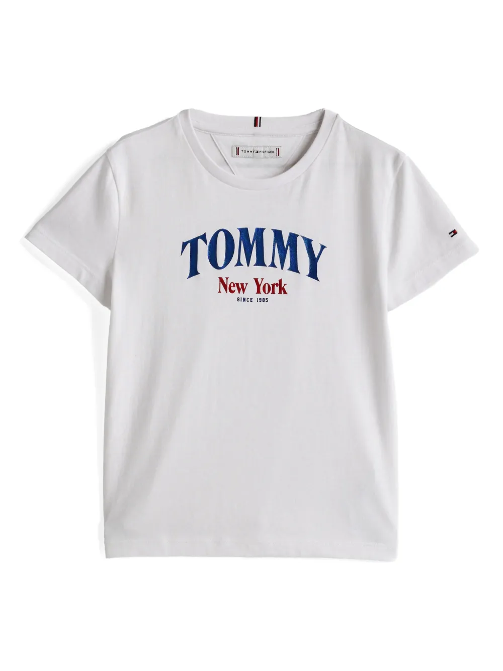 Tommy Hilfiger Junior playera con logo estampado | blanco | Image 1