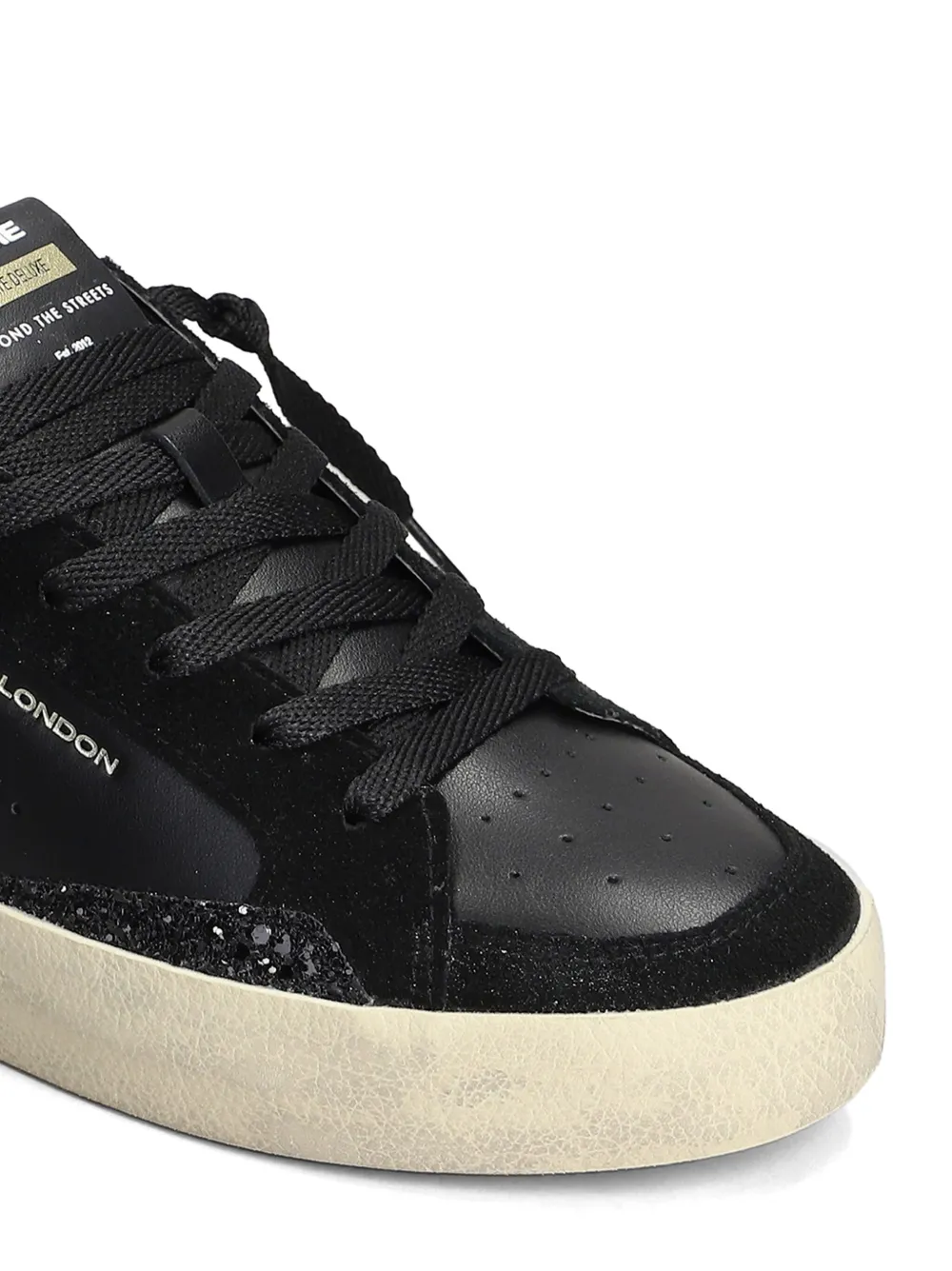Crime London Sk8 sneakers Zwart