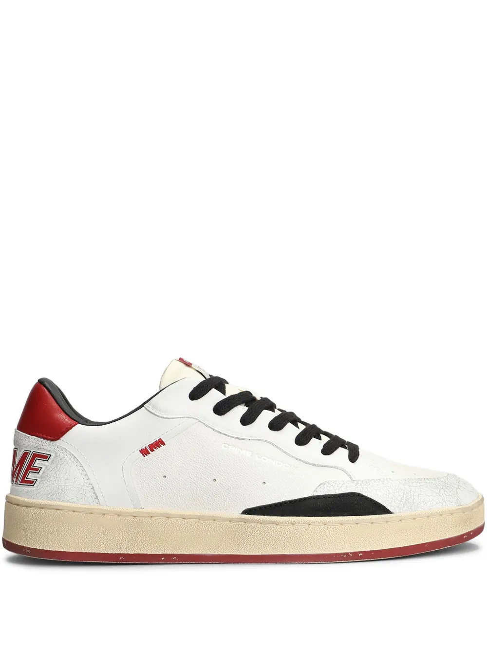 Crime London Chelsea low-top sneakers Wit
