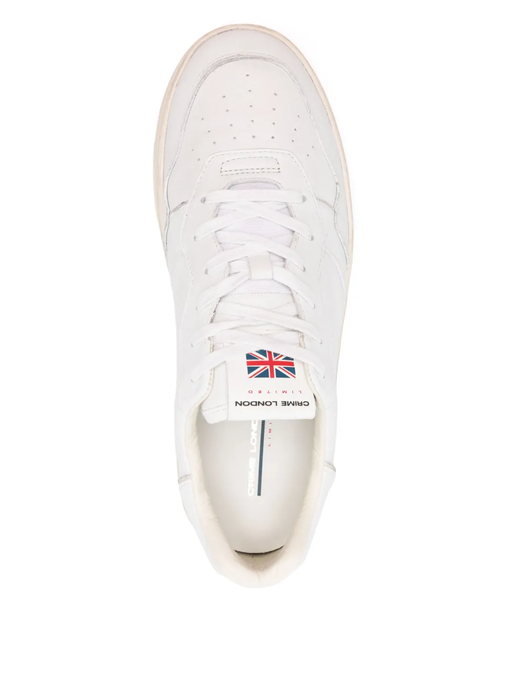 Crime London Timeless sneakers Wit