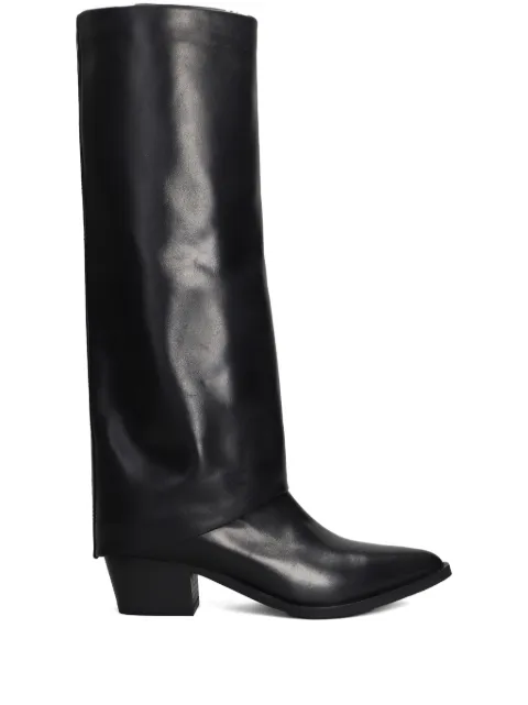 Julie Dee 55mm leather boots