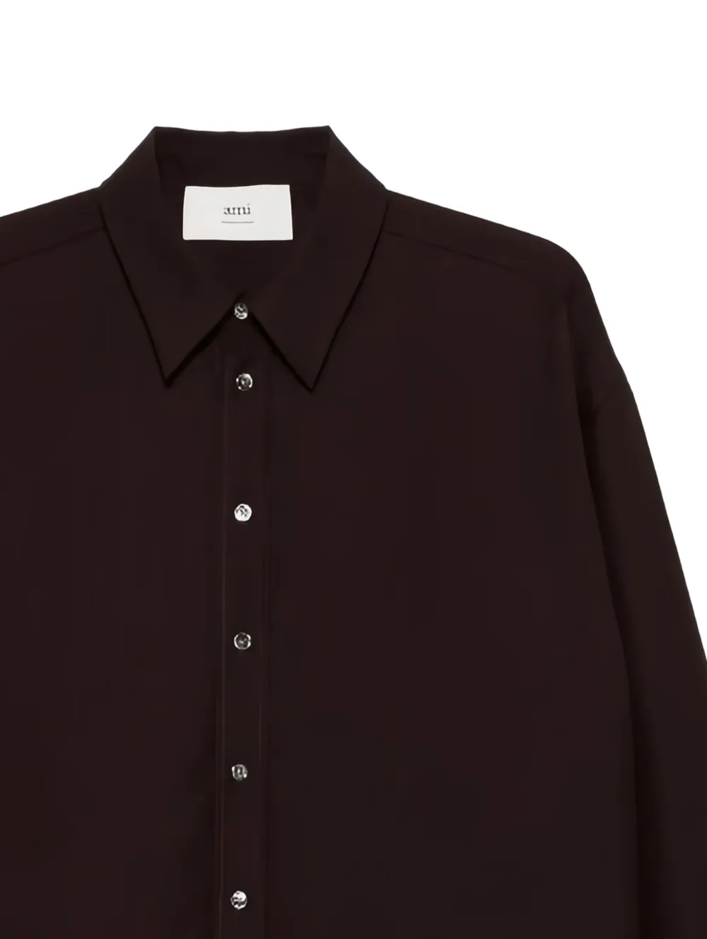 AMI Paris Button-up overhemd - Zwart