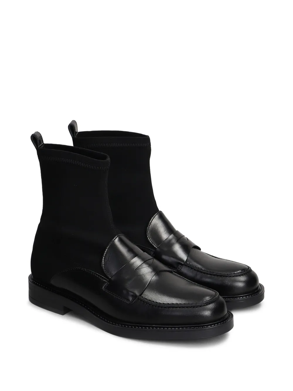 Carmens Libra ankle sock boots Black