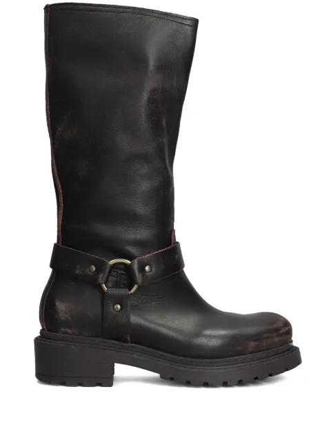 Metisse 55mm leather boots