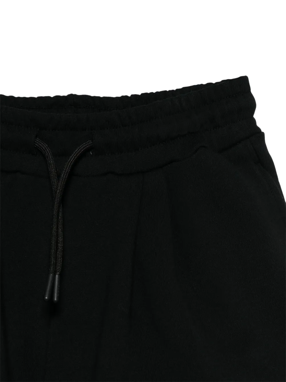 MSGM Kids Shorts met logoprint Zwart