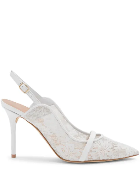 Malone Souliers Pumps Marion con cinturino posteriore 85mm