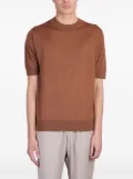 Ballantyne wool T-shirt - Brown