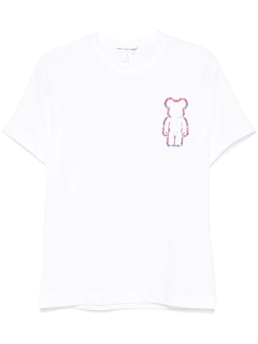 Comme Des Garçons Shirt x BE@RBRICK katoenen T-shirt Wit