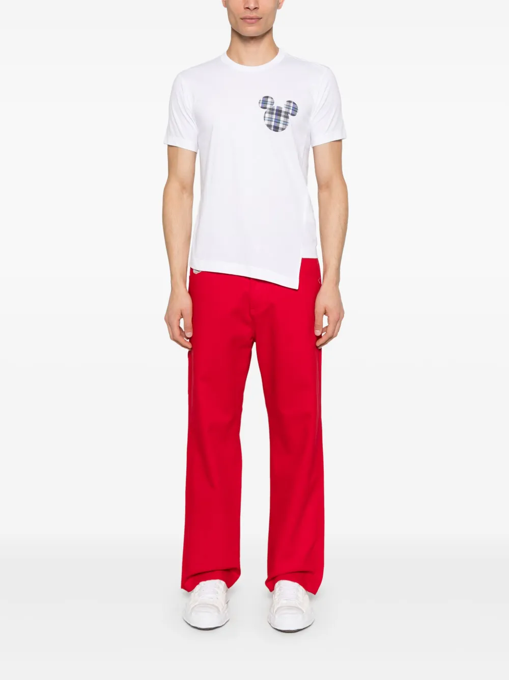 Comme Des Garçons Shirt x Disney katoenen T-shirt - Wit