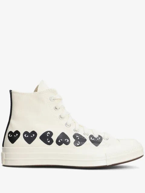 Comme Des Garçons Play x Converse Chuck 70 multi-heart sneakers