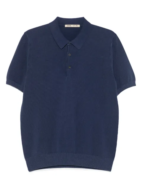 Maurizio Baldassari playera tipo polo de piqué