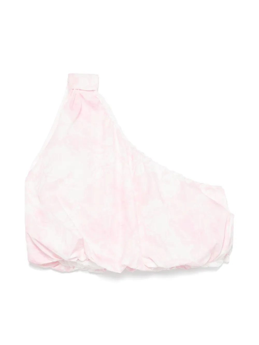 Miss Grant Kids asymmetric puff top - Roze