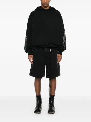 ANN DEMEULEMEESTER ブラック フード付きパーカー XXS ANN DEMEULEMEESTER ブラック フード付きパーカー XXS - メルカリ