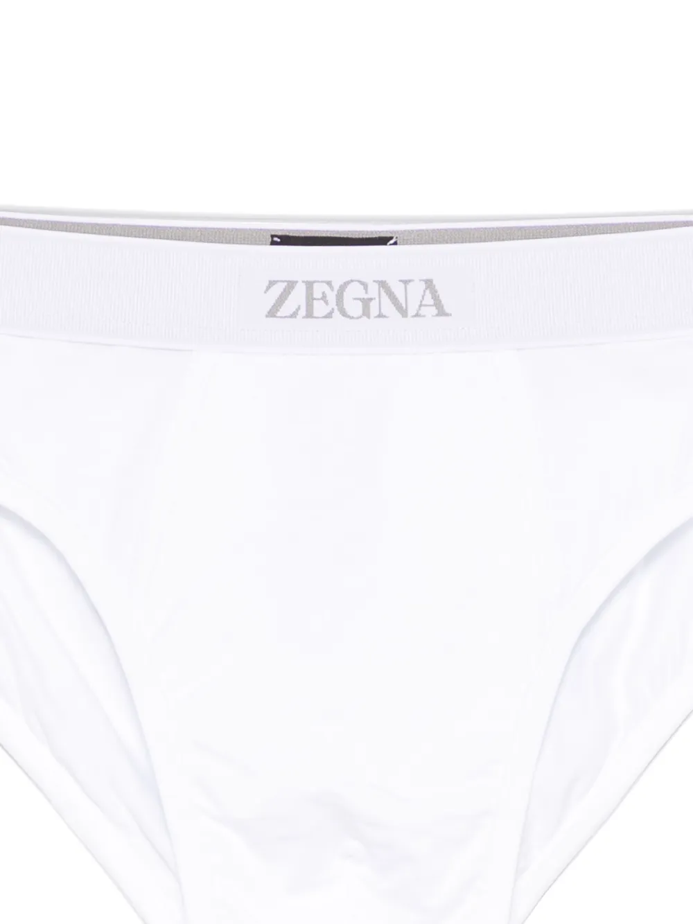 ZEGNA LOGO-WAISTBAND BRIEFS