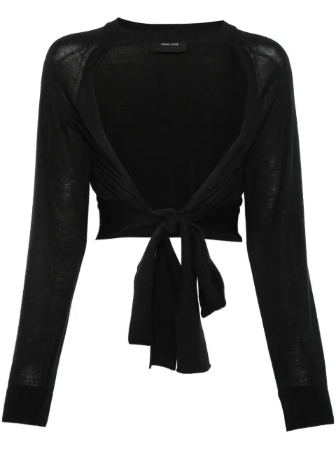 Simone Rocha cut-out cropped top
