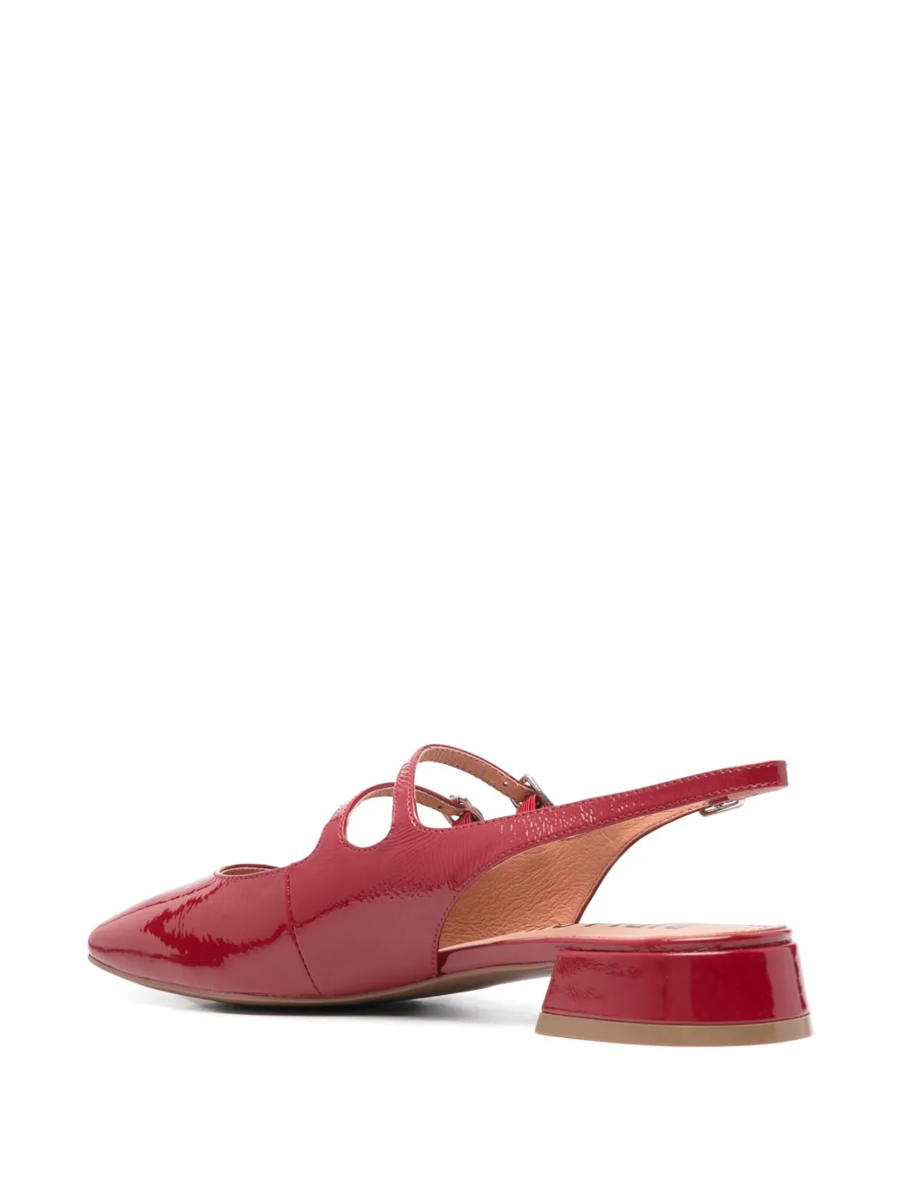 Bibi Lou 25mm Hina slingback pumps Red