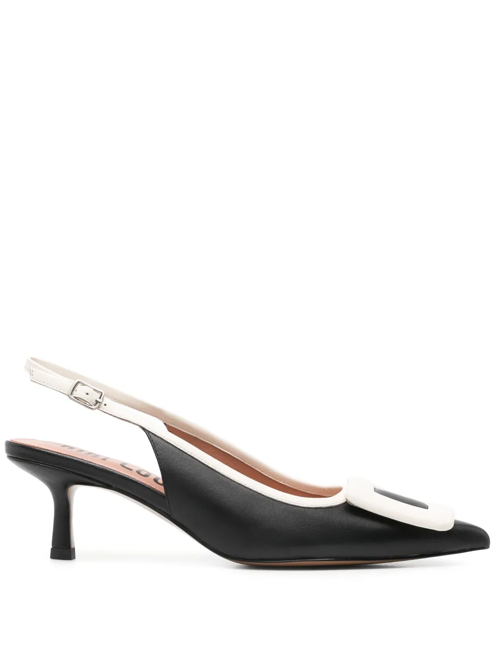 Bibi Lou 55mm Bonnie slingback pumps Black