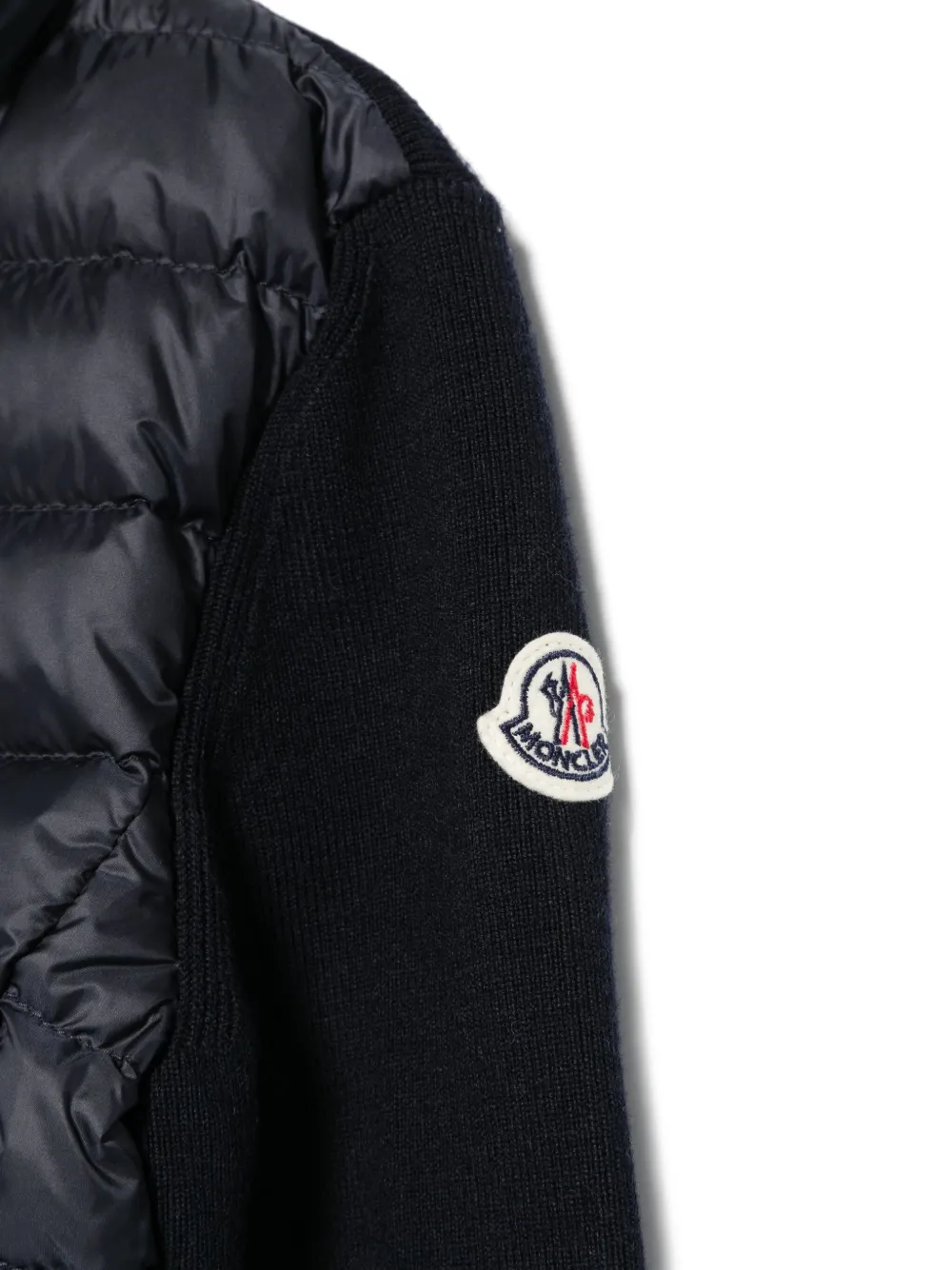 Moncler Enfant Gewatteerd jack Blauw