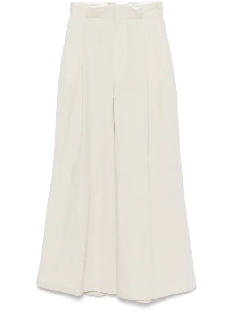Maison Margiela Broek met geplooid detail